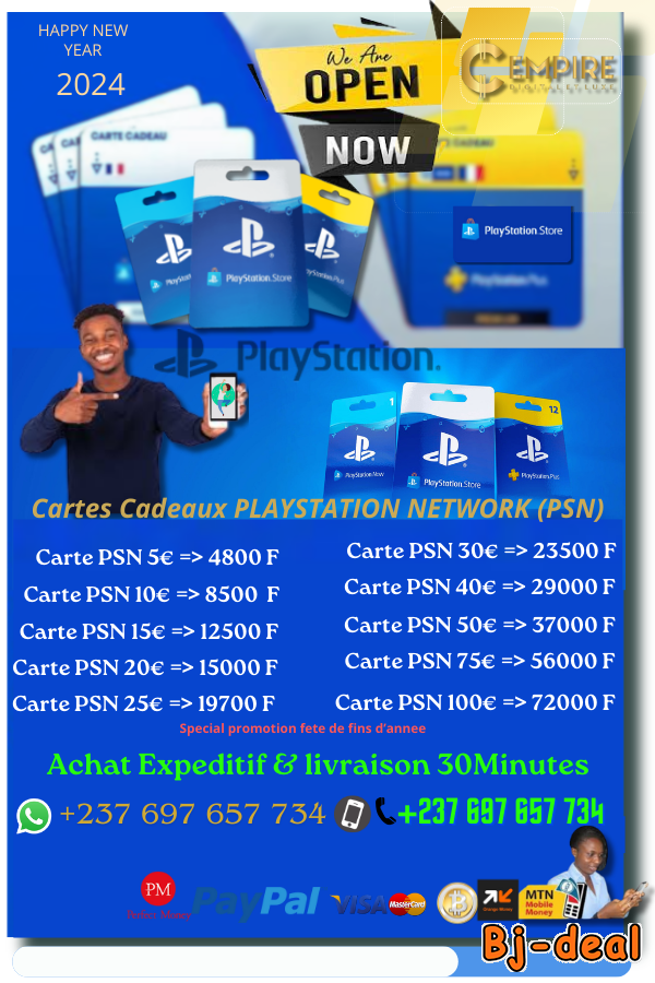 Main image of Cartes Cadeaux Itunes Google Playstation PSN