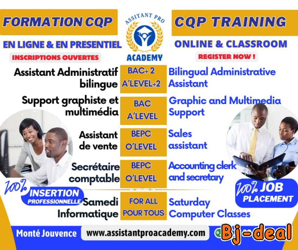 Main image of CQP ASSISTANT ADMINISTRATIF BILINGUE 2024