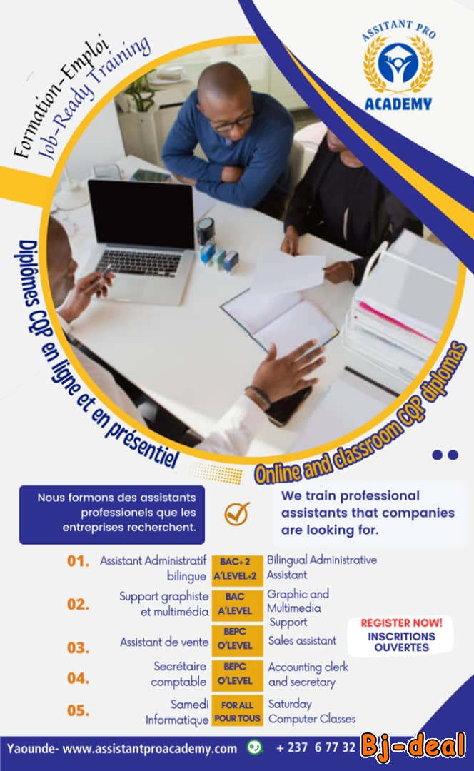 Main image of FORMATION  DES ASSISTANTS ADMINISTRATIFS