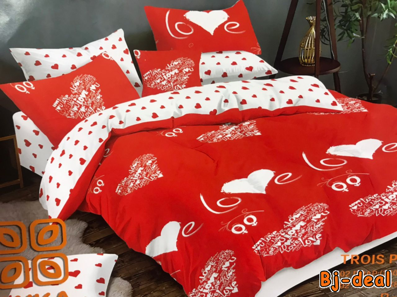 Image principale de DRAPS DE LITS EN COTON DEUX ET TROIS PLACES