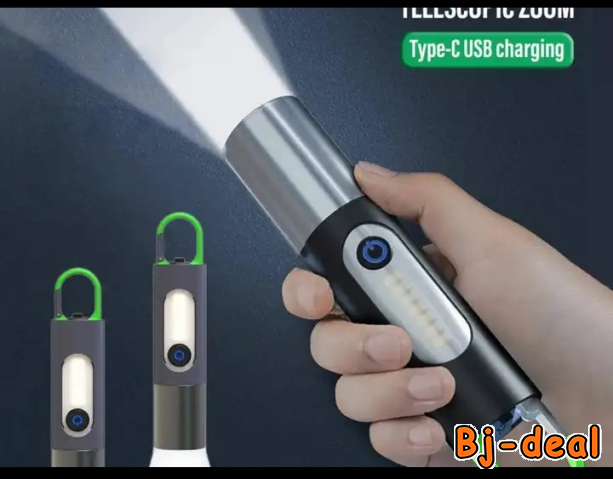 Image principale de LES MINI TORCHES DE POCHE RECHARGEABLES DURABLES