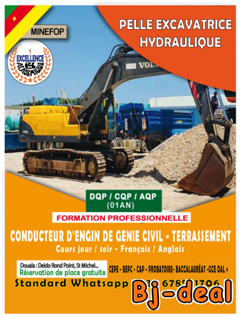 Image principale de Formation conduite engin lourd Pelle excavatrice