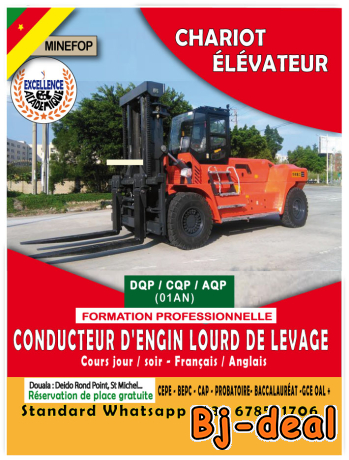 Image principale de Chariot élévateur Formation en conduite