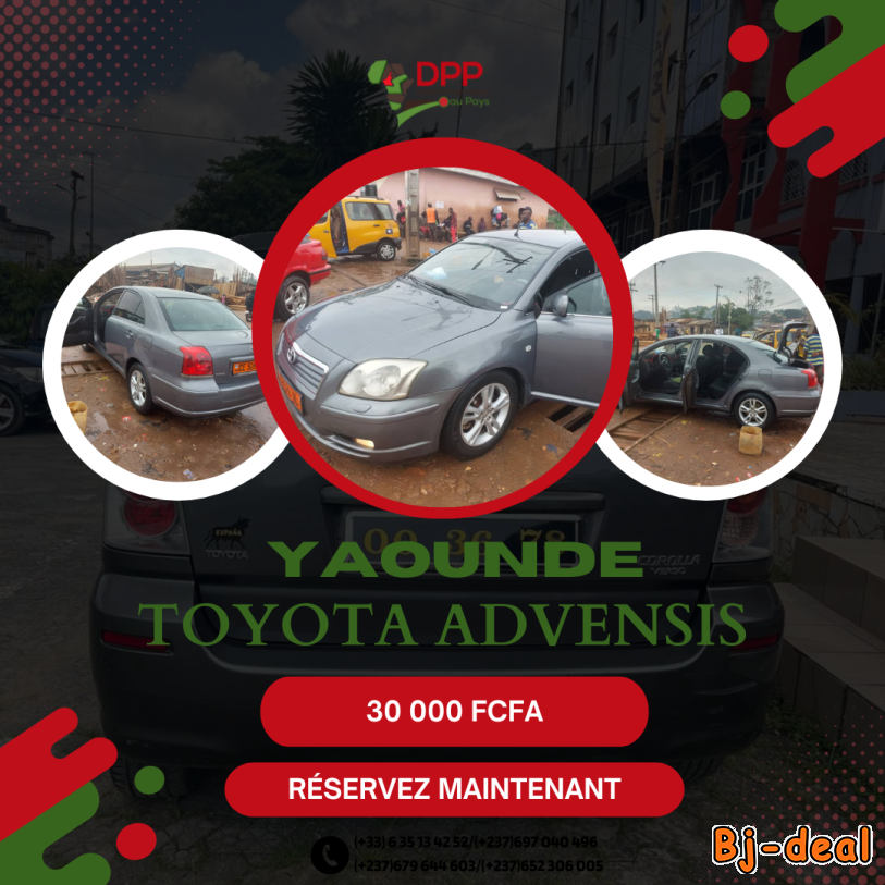 Main image of Location voiture TOYOTA ADVENSIS