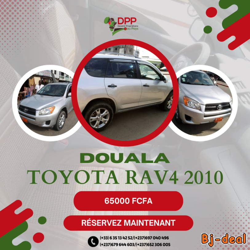 Image principale de Location voiture TOYOTA RAV4 2010