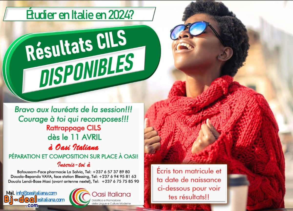 Image principale de RESULTAT DE LA CILS DEJA  DISPONIBLE