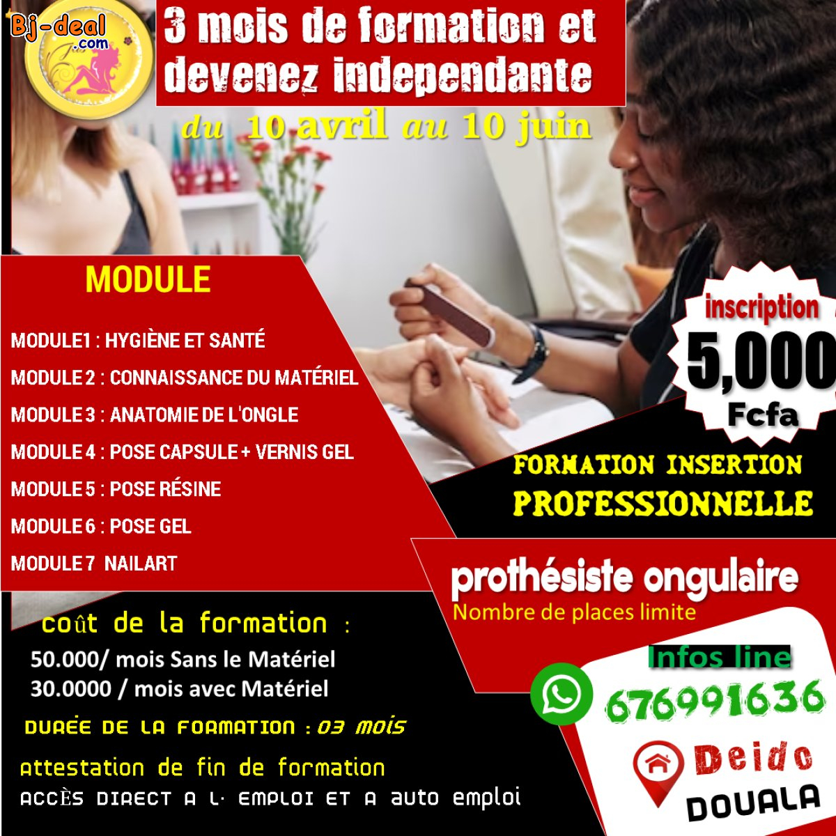 Main image of DEVENIR PROTHESISTE ONGULAIRE