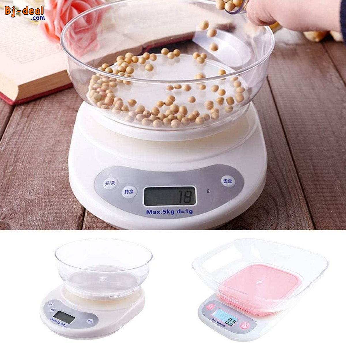 Image principale de BALANCE DE CUISINE DE 0 À 10KG