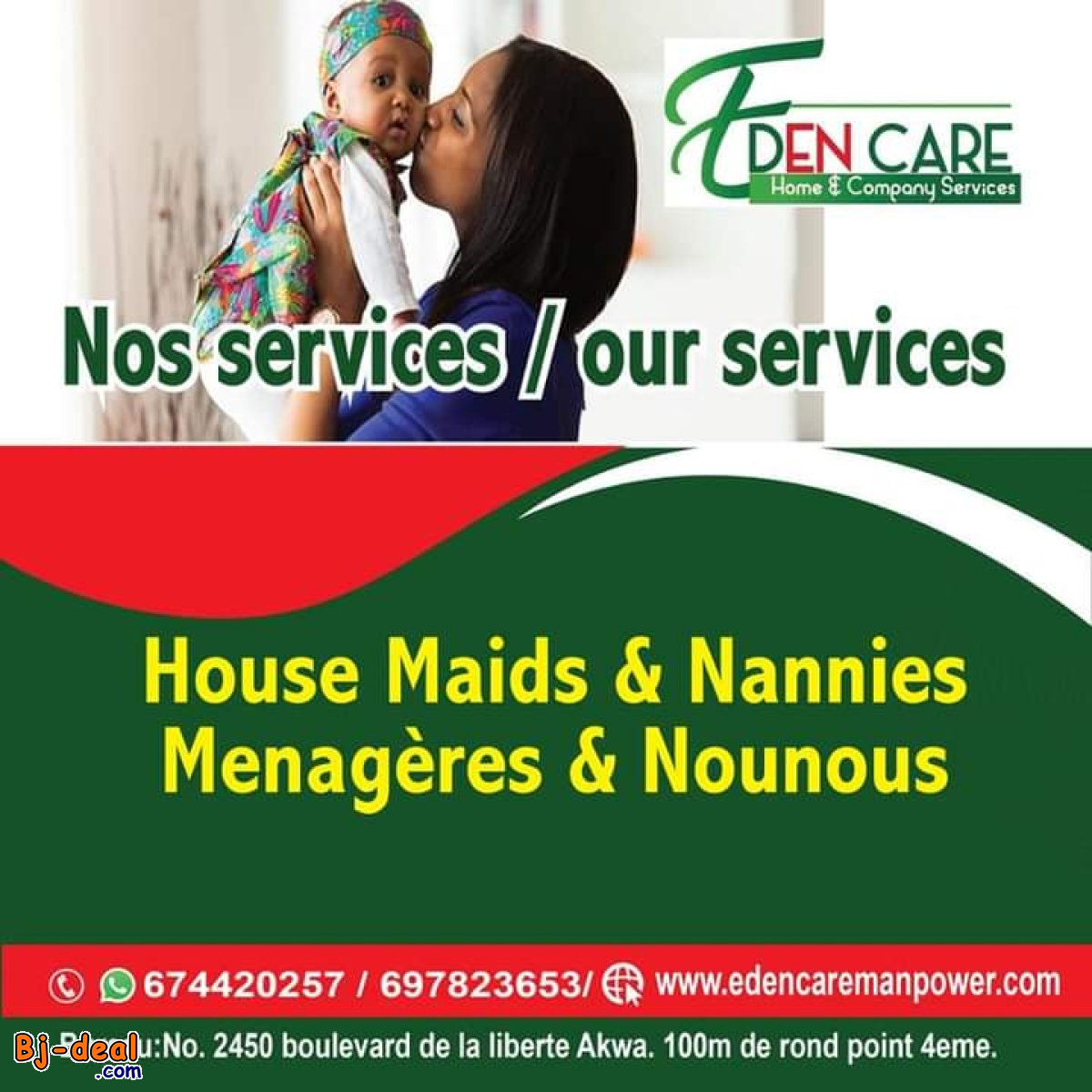 Image principale de Cameroon Maids and Nanny agency