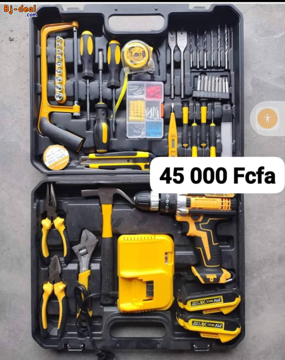 Image principale de Bricolage -Malette a Outils avec 2 Batteries