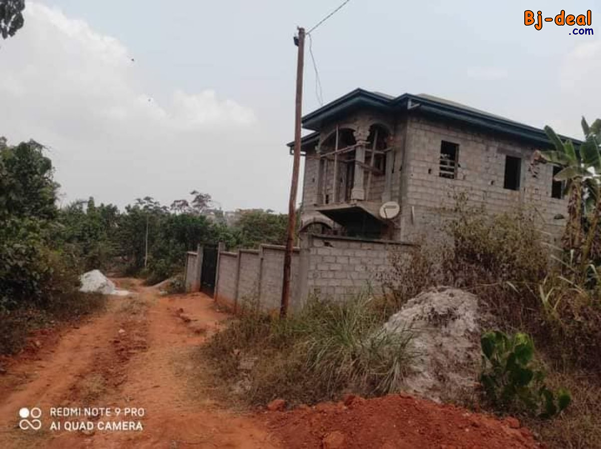 Main image of Terrain titré et loti à vendre à Nkoabang lada