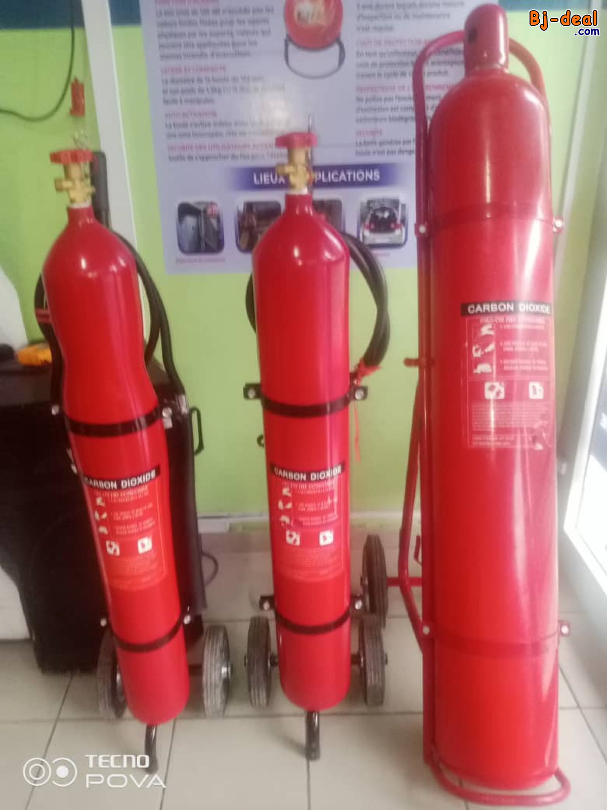 Main image of Extincteurs au dioxyde de carbone CO2 5kg