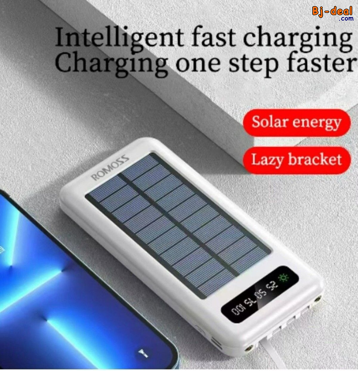 Image principale de POWER BANK AVEC PLAQUE SOLAIRE