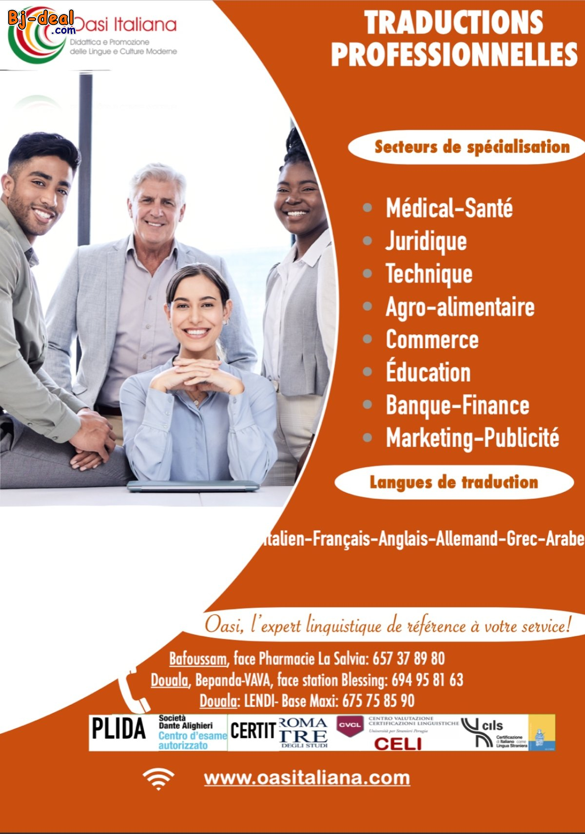 Image principale de OASI LE MEILLEUR EN TRADUCTIONS PROFESSIONNELLES