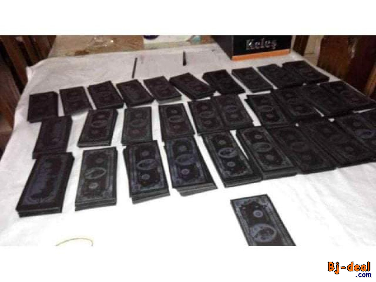 Image principale de Nettoyage et recyclage rapide billets noirs verts etc