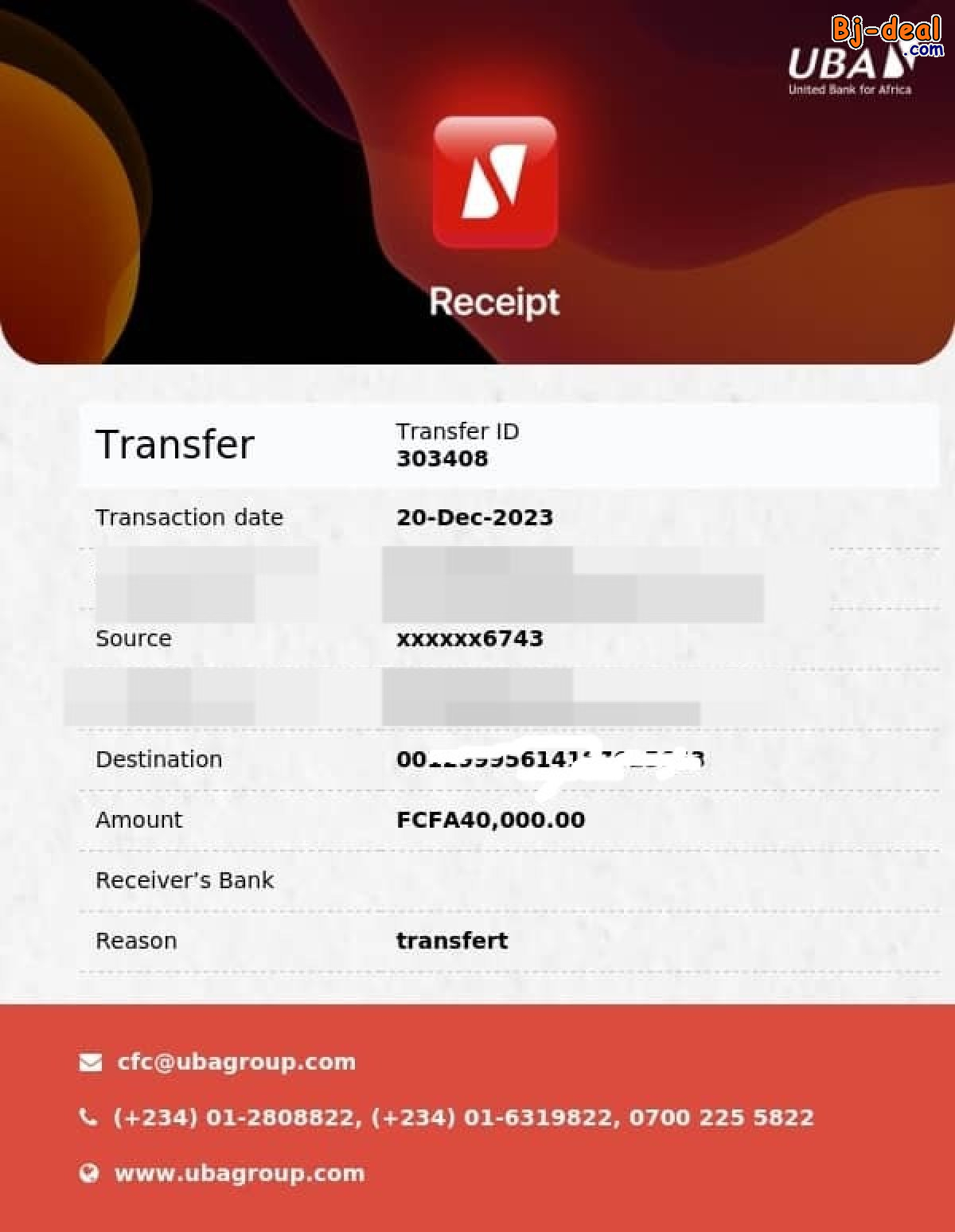 Main image of Recharge PRepayee UBA CAMEROUN Plus facilement