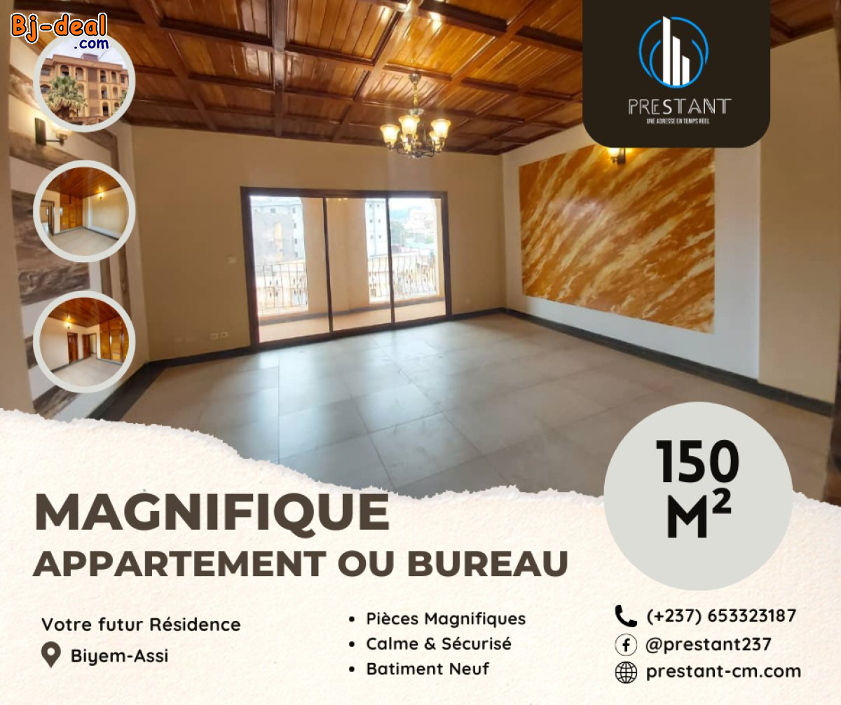 Image principale de Bureau ou Appartement Haut Standing à louer à Biyem-Assi