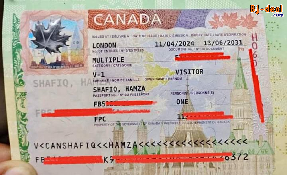 Image principale de Visa canada ,usa,espace schengen