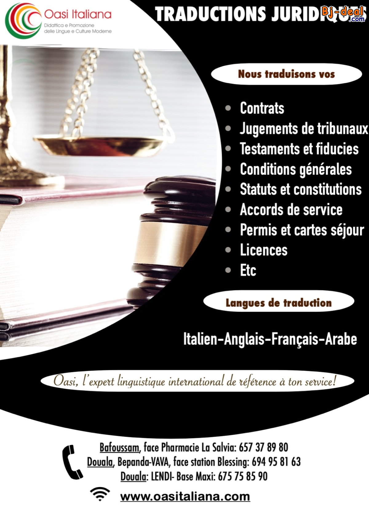Main image of TRADUCTIONS DE DOCUMENTS JURIDIQUES