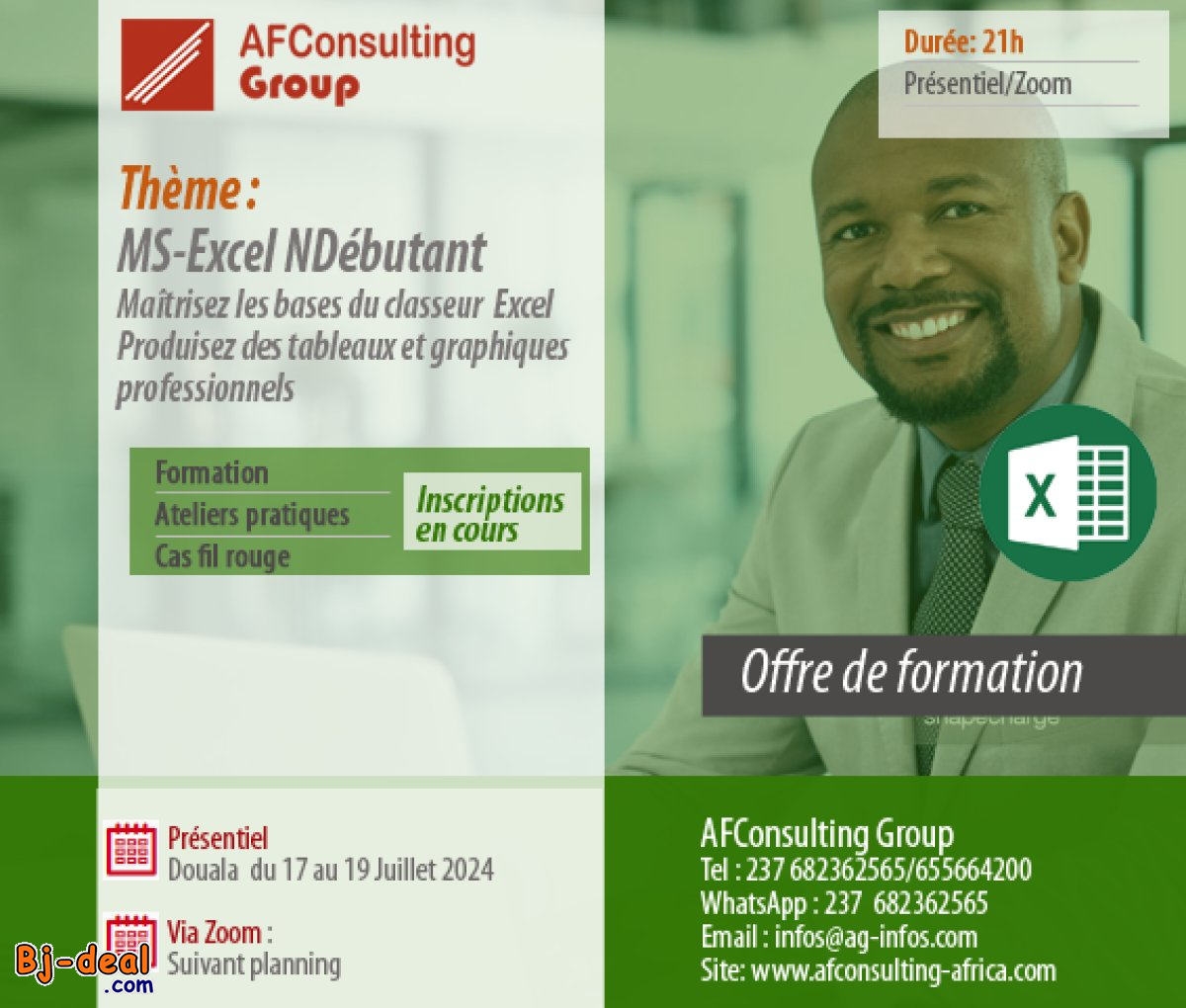 Image principale de Formation MS-Excel Niveau débutant