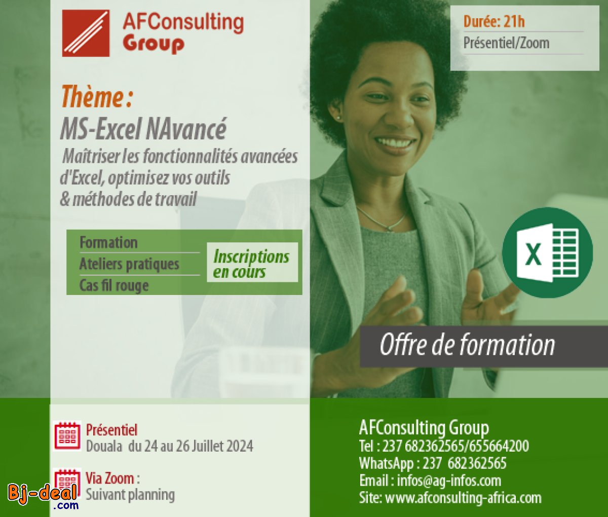 Image principale de Formation MS-Excel Niveau Avancé