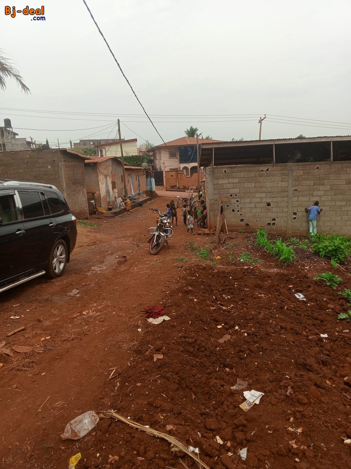 Image principale de Terrain titré à vendre à Nkoabang 10eme arret en bordure de goudron secondaire