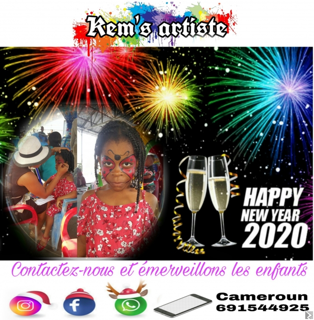 Image principale de face painting et maquillage artistique sur douala