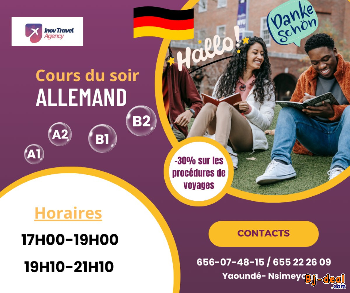 Main image of Cours de langue (allemand)