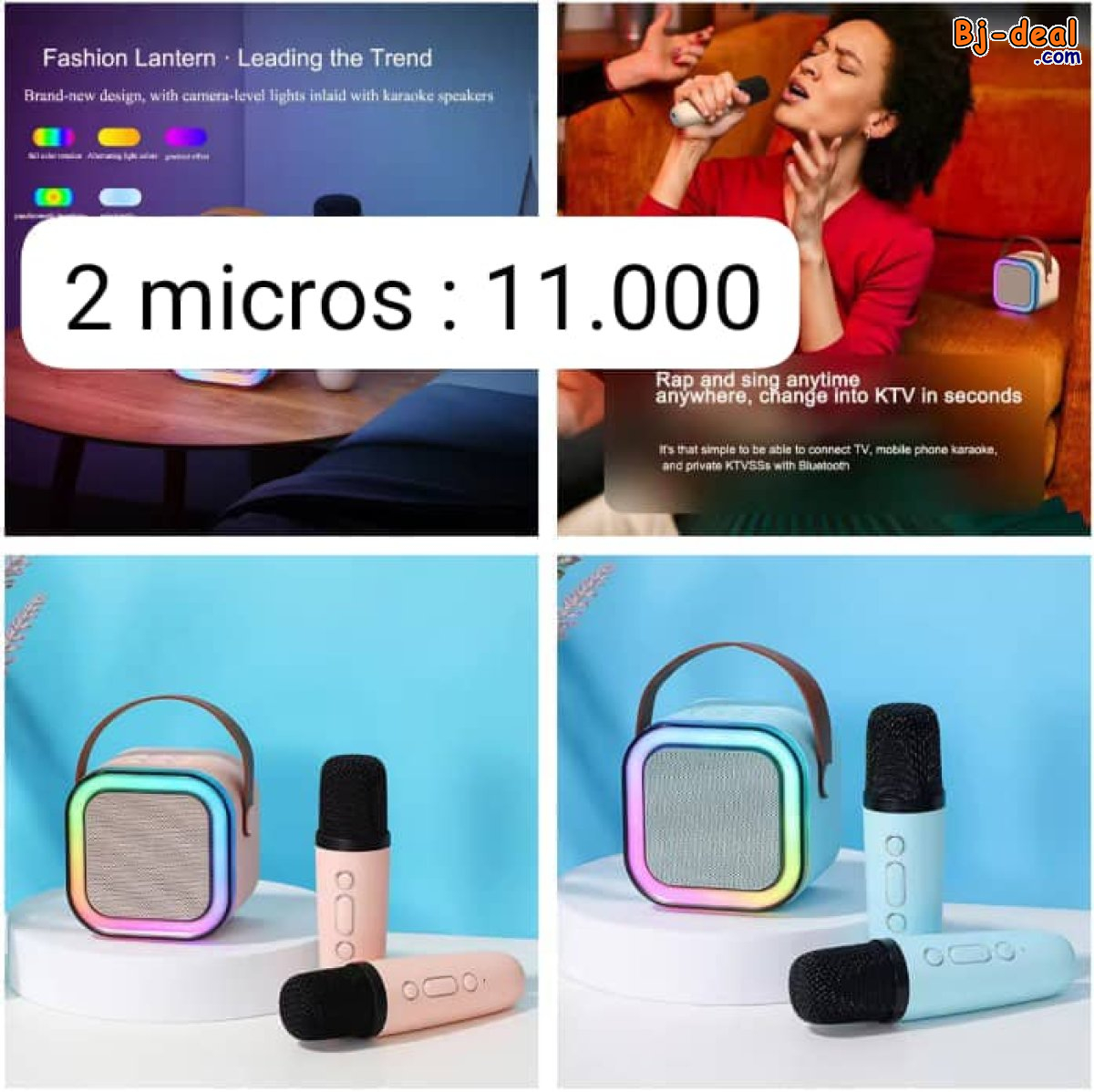 Image principale de Enceintes karaoké maison pour enfants et adultes