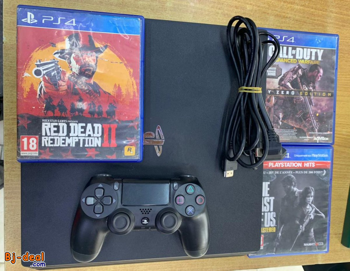 Image principale de PS4 Pro 1tera 2manette et jeux propre