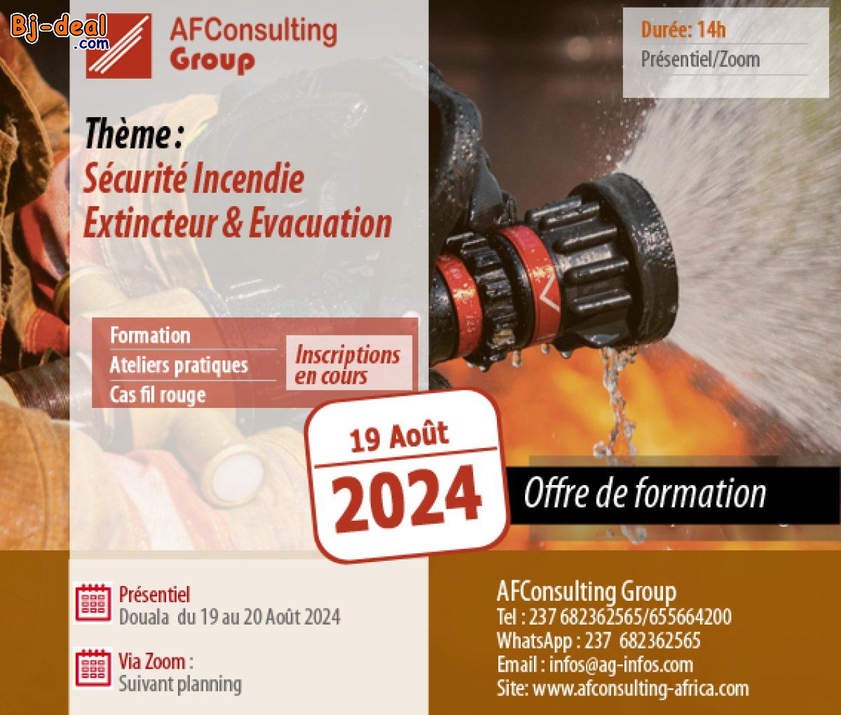 Image principale de Formation - Sécurité Incendie  Extincteur et Évacuation