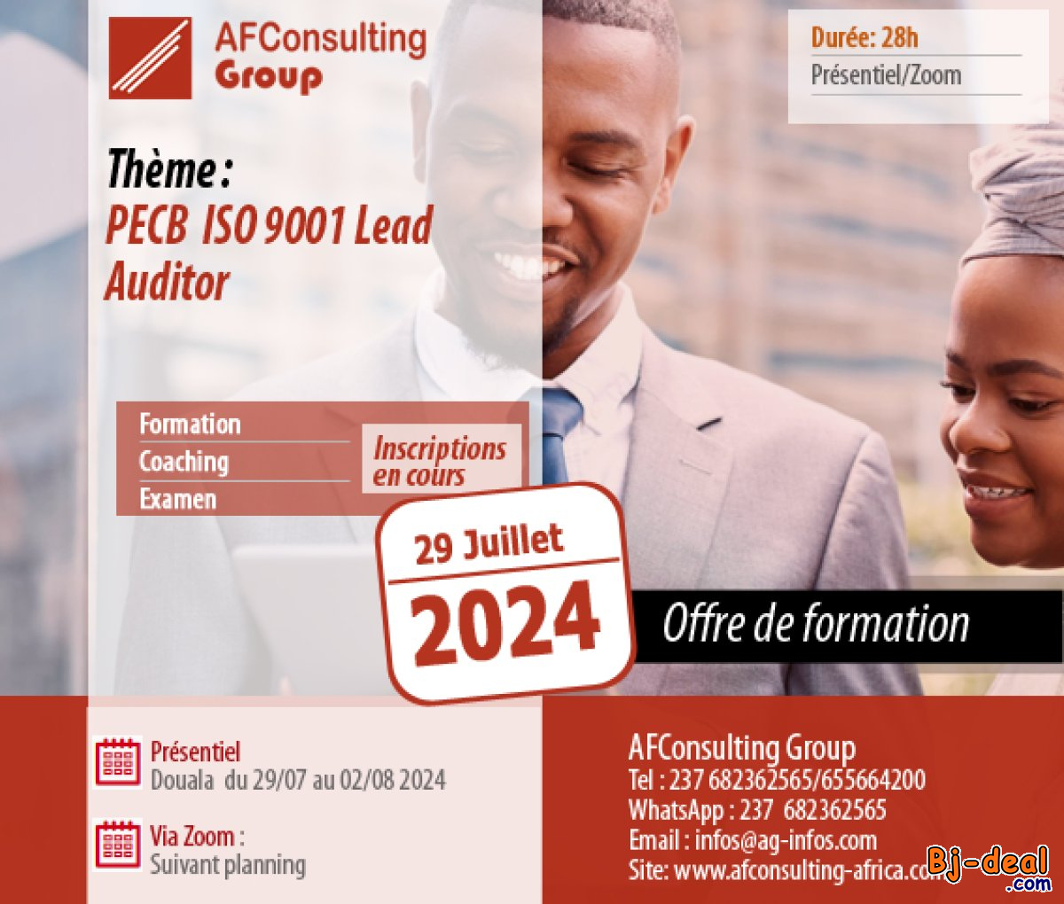 Image principale de Formation - Devenez expert PECB Certified ISO 9001 Lead Auditor