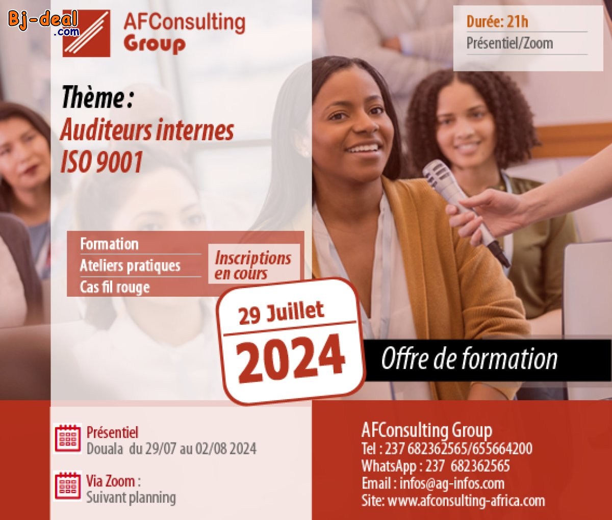 Image principale de Formation - Auditeurs internes ISO 9001, inscriptions en cours