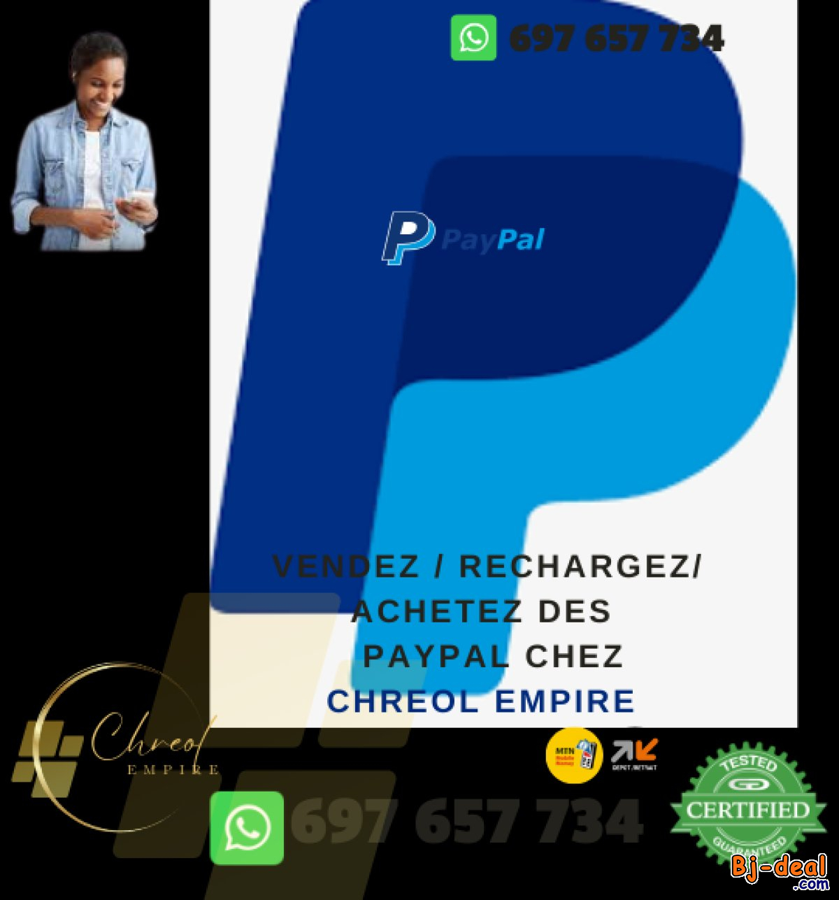Main image of CHREOL EMPIRE E-CURRENCY Vente PerfectMoney Bitcoin Yaoundé Camroun