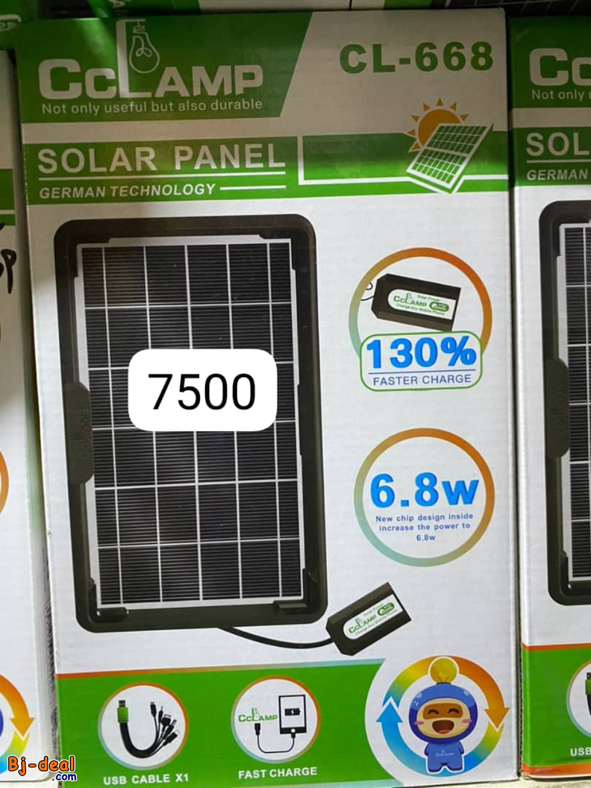 Image principale de Petites plaques solaires avec sorties USB