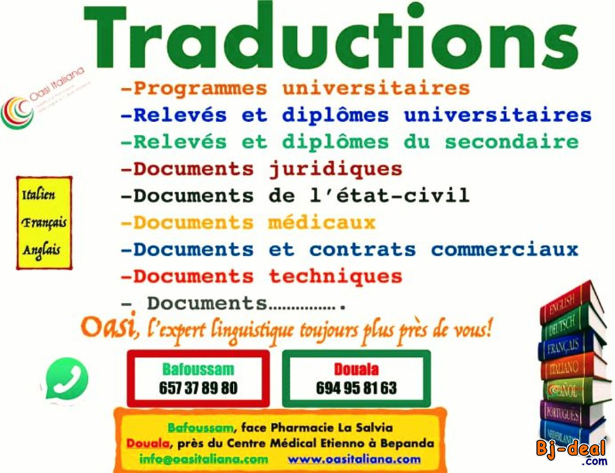 Main image of TRADUCTIONS PROFESSIONNELLES OASI ITALIANA