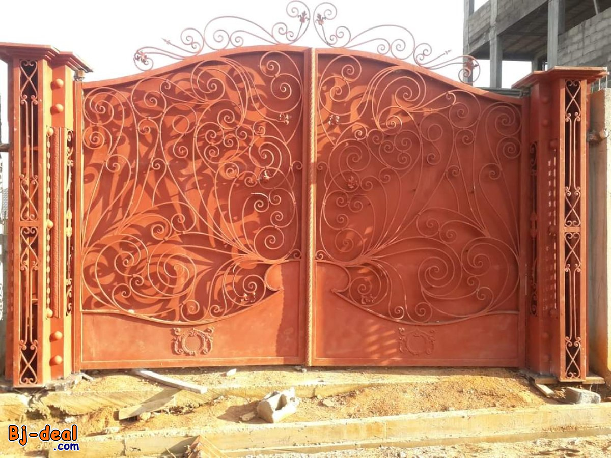 Image principale de Fenêtre ,porte en fer forgé aluminium