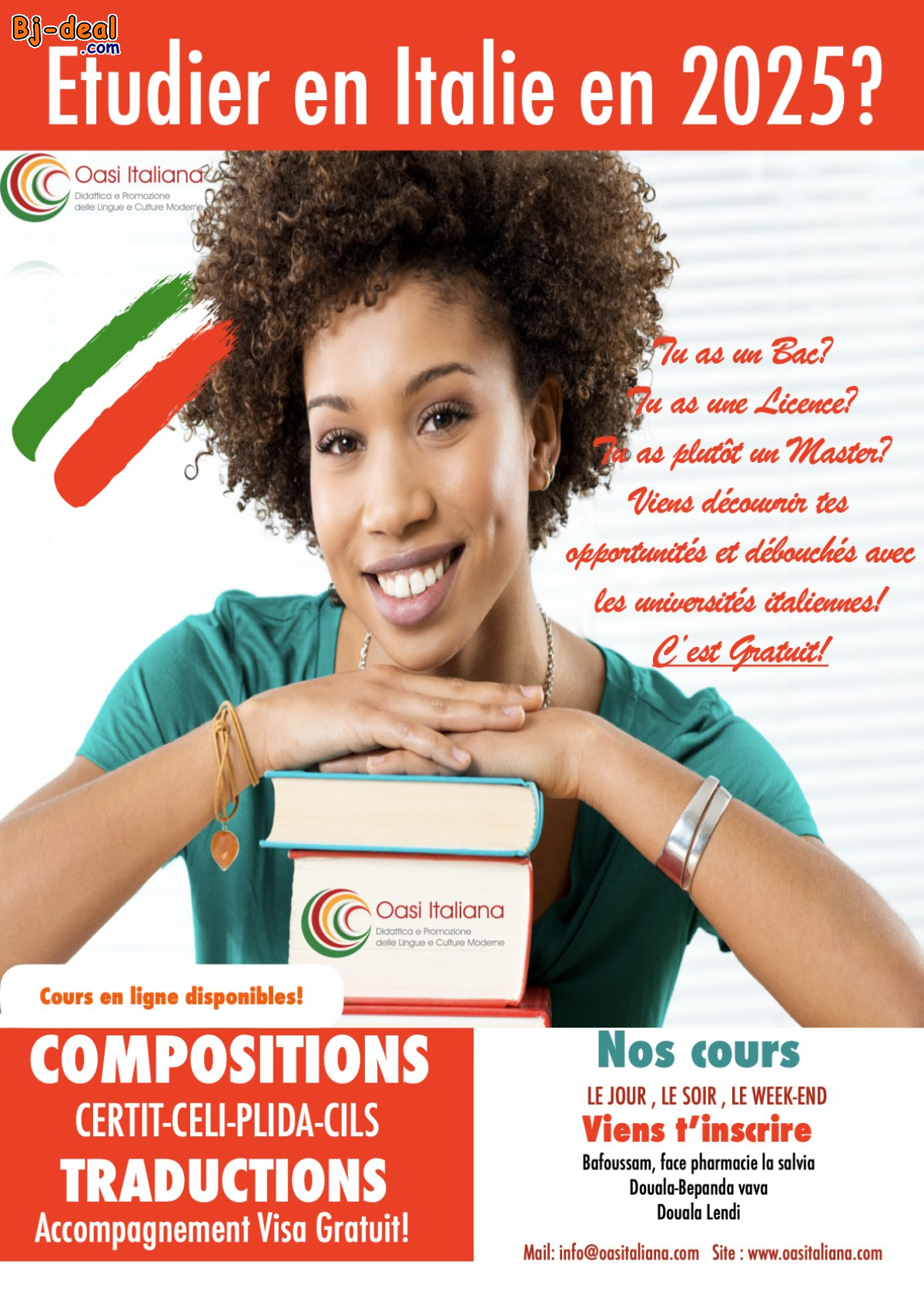 Image principale de ETUDIER EN ITALIE EN 2025