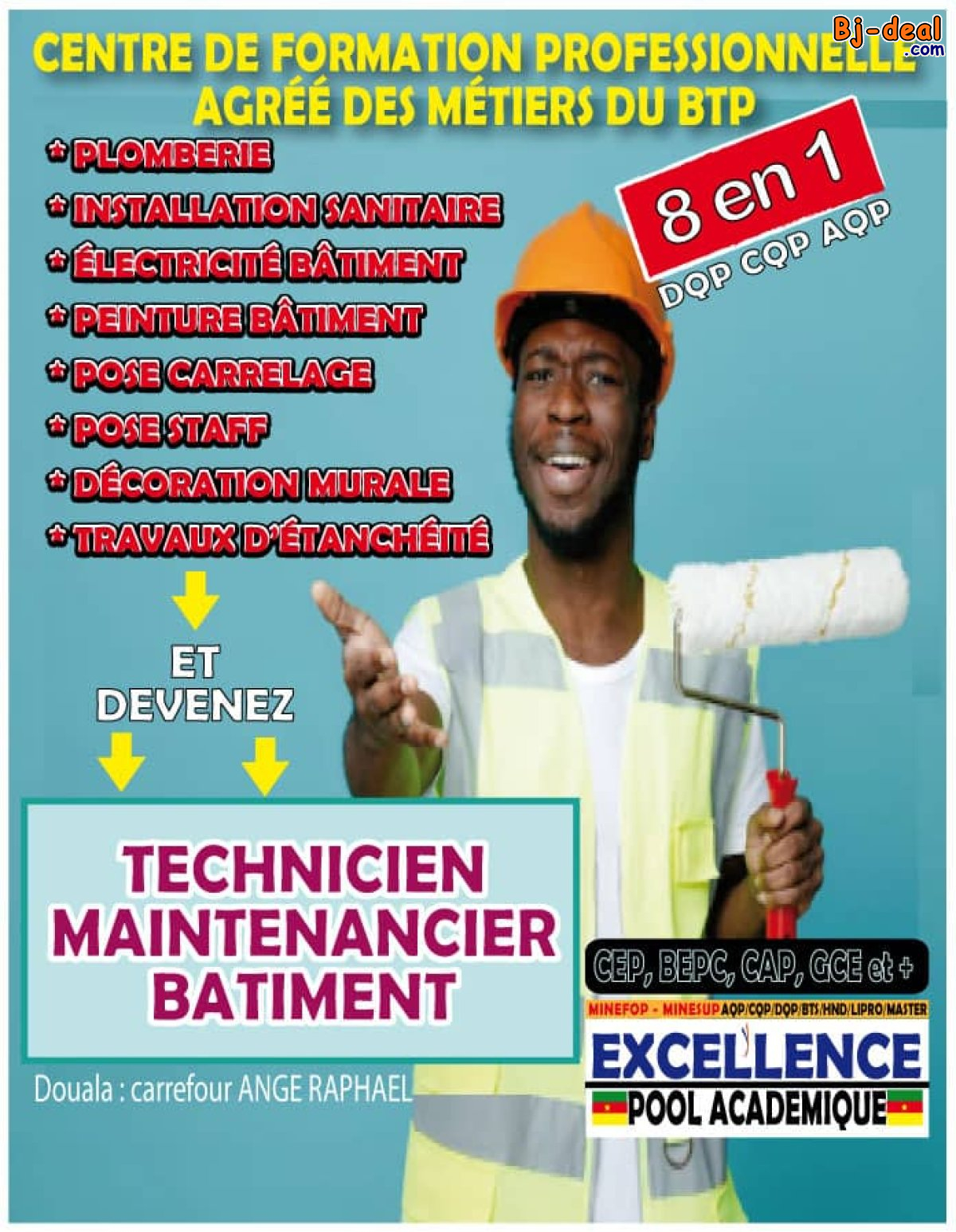 Image principale de Centre de Formation professionelle agréé des métiers du BTP