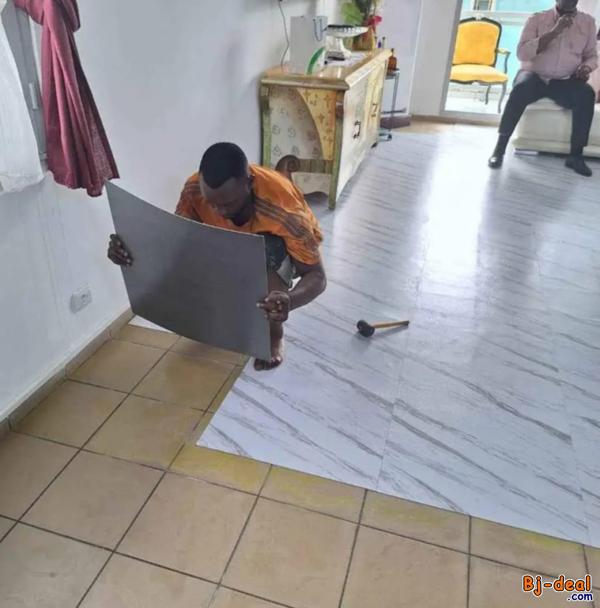 Image principale de Gerflex lourds pvc en carreaux marbrés