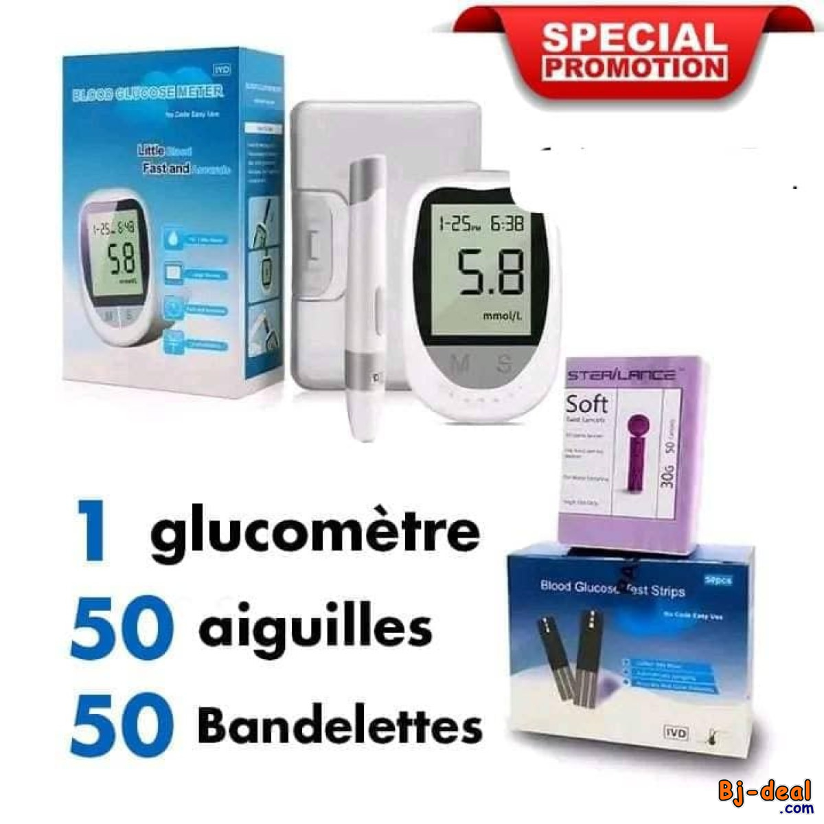 Main image of Glucometre test glycemie