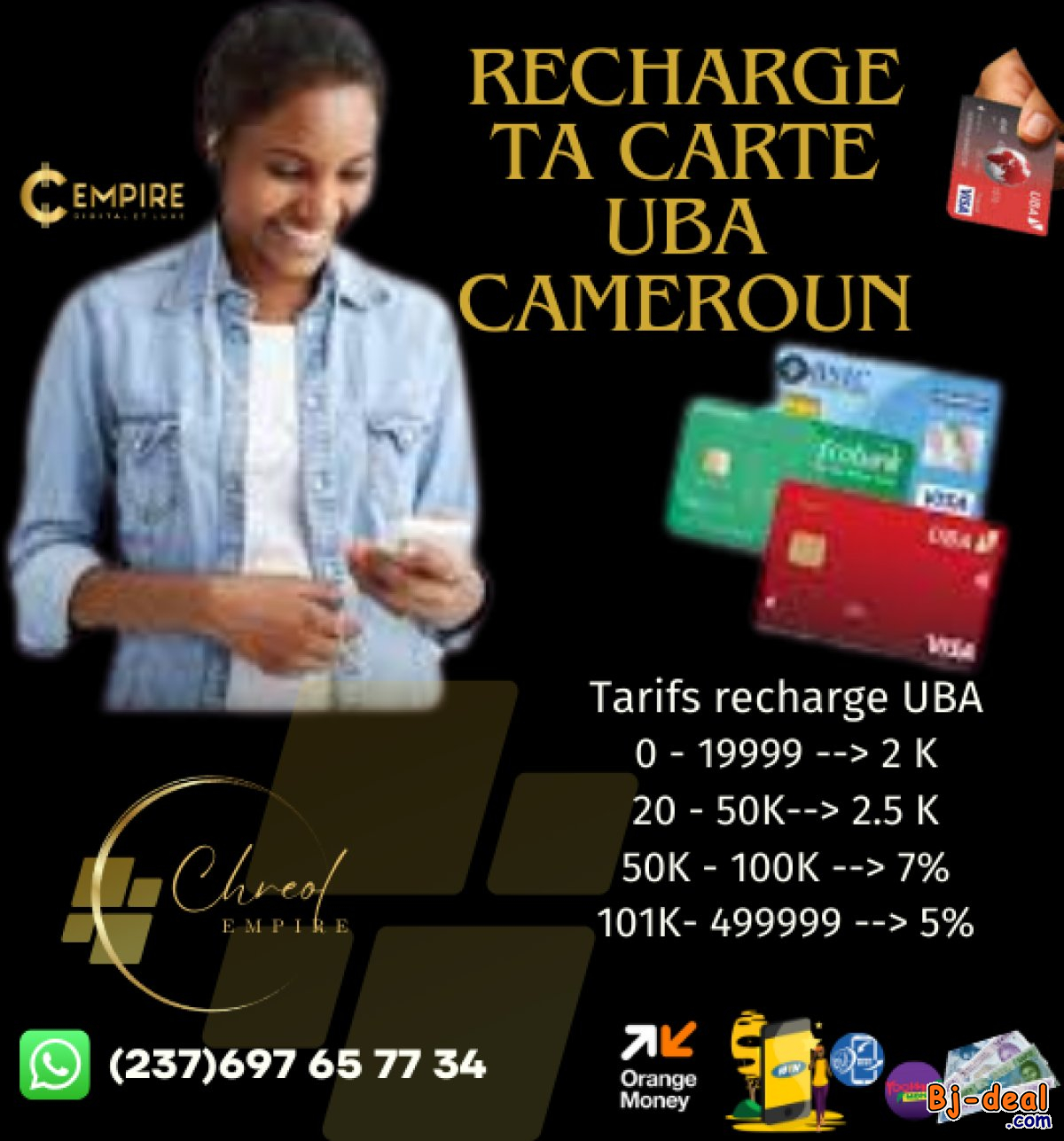 Main image of Dechargez vos coupons TRANSCASH et PCS MASTERCARD Chreol Empire