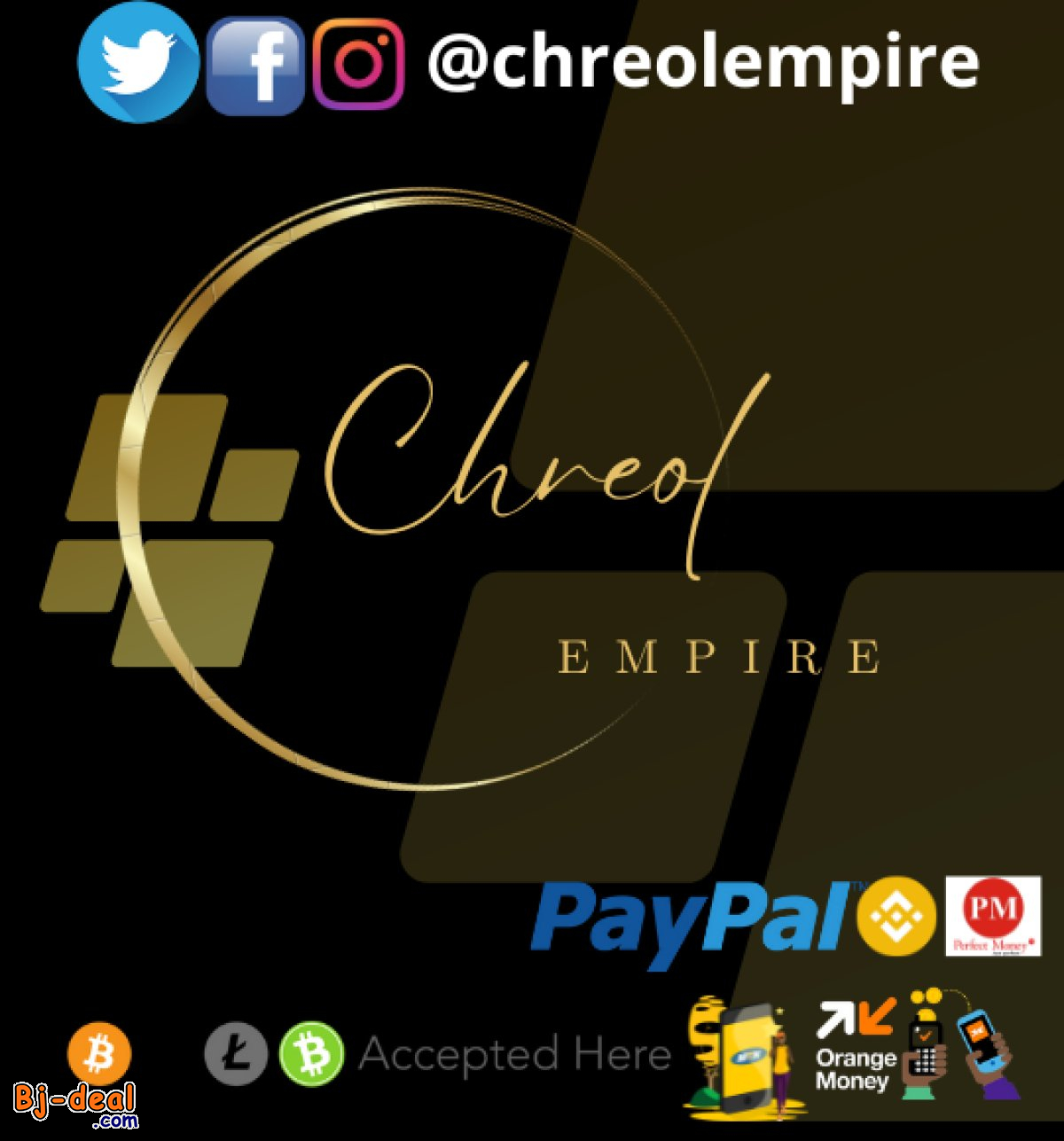 Image principale de comment acheter carte cadeau ITUNES facilement chez Chreol Empire