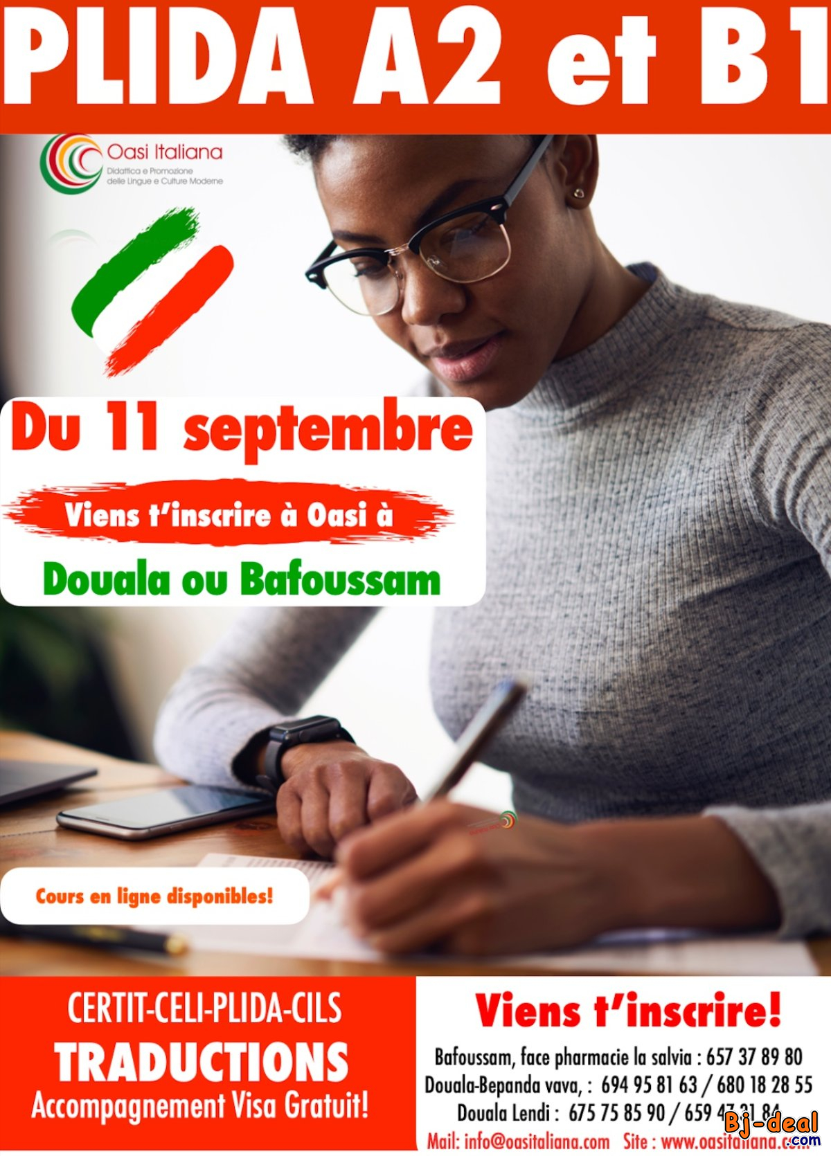 Image principale de EXAMEN PLIDA DU 11 SEPTEMBRE