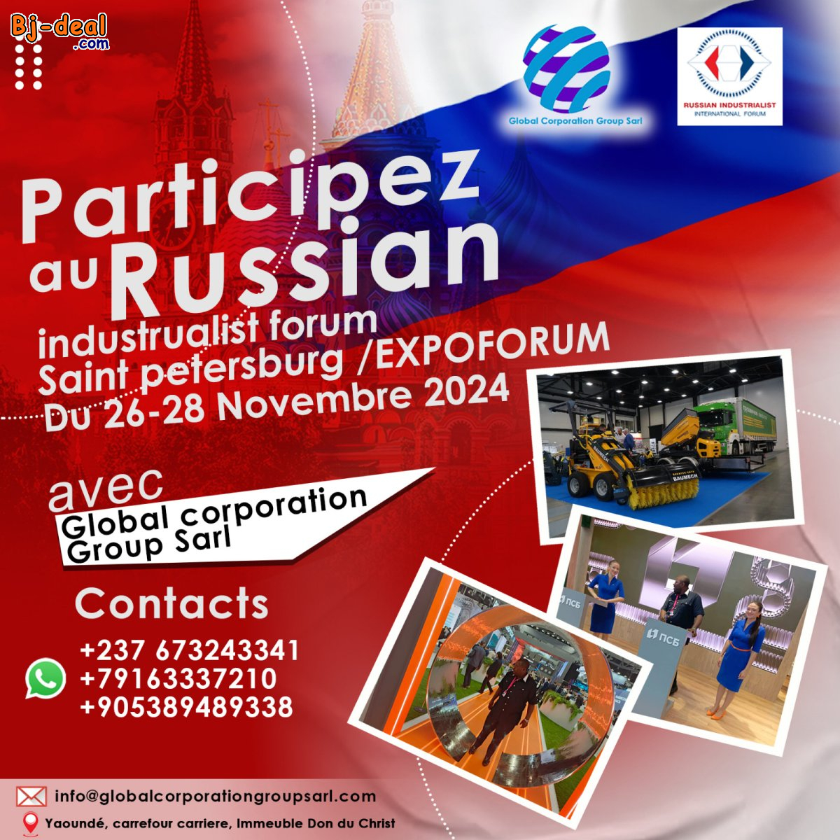 Main image of QUI PEUT PARTICIPER AU FORUM INDUSTRIEL RUSSE