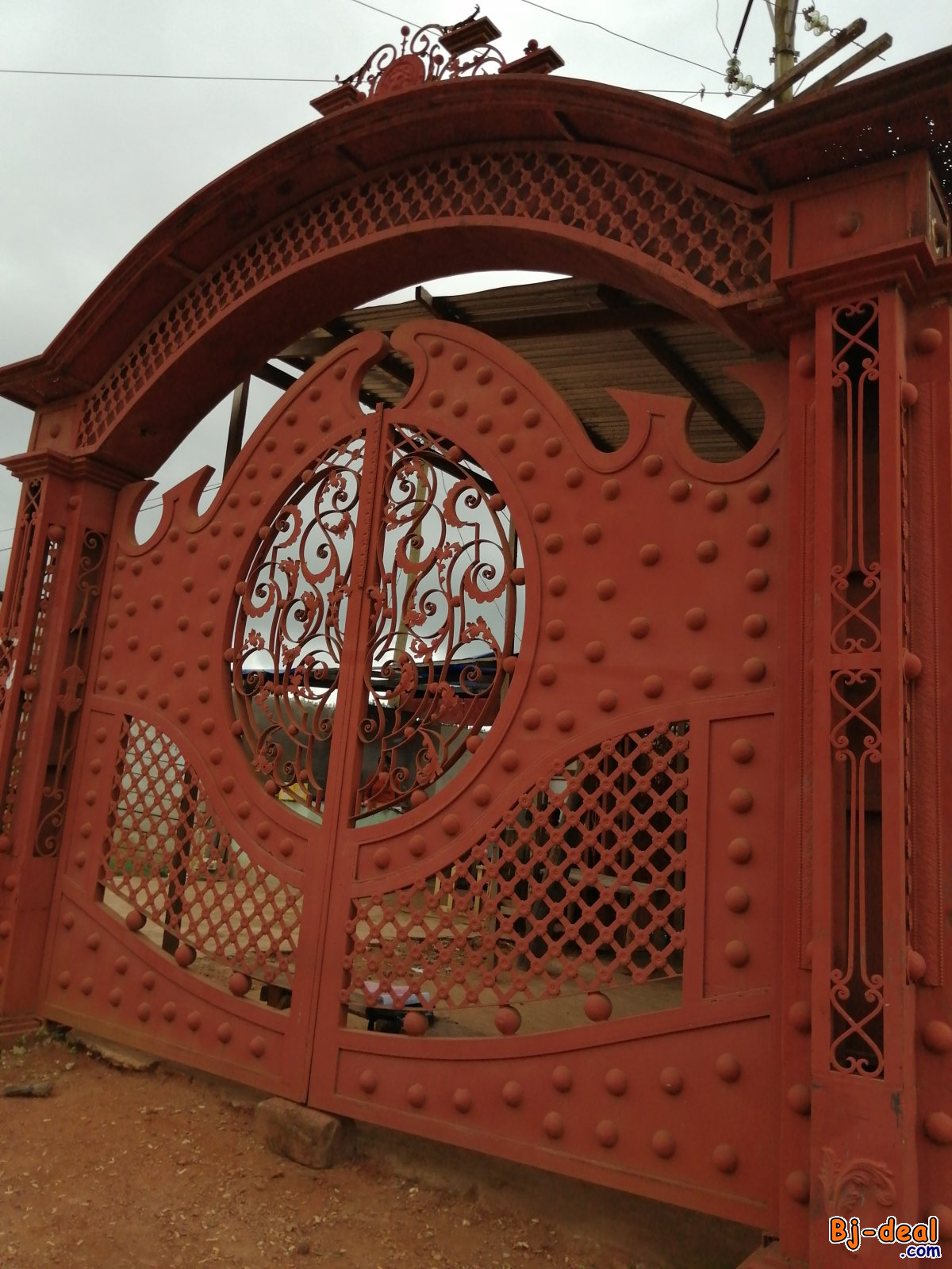 Image principale de Portial en fer forgé avec fenêtre