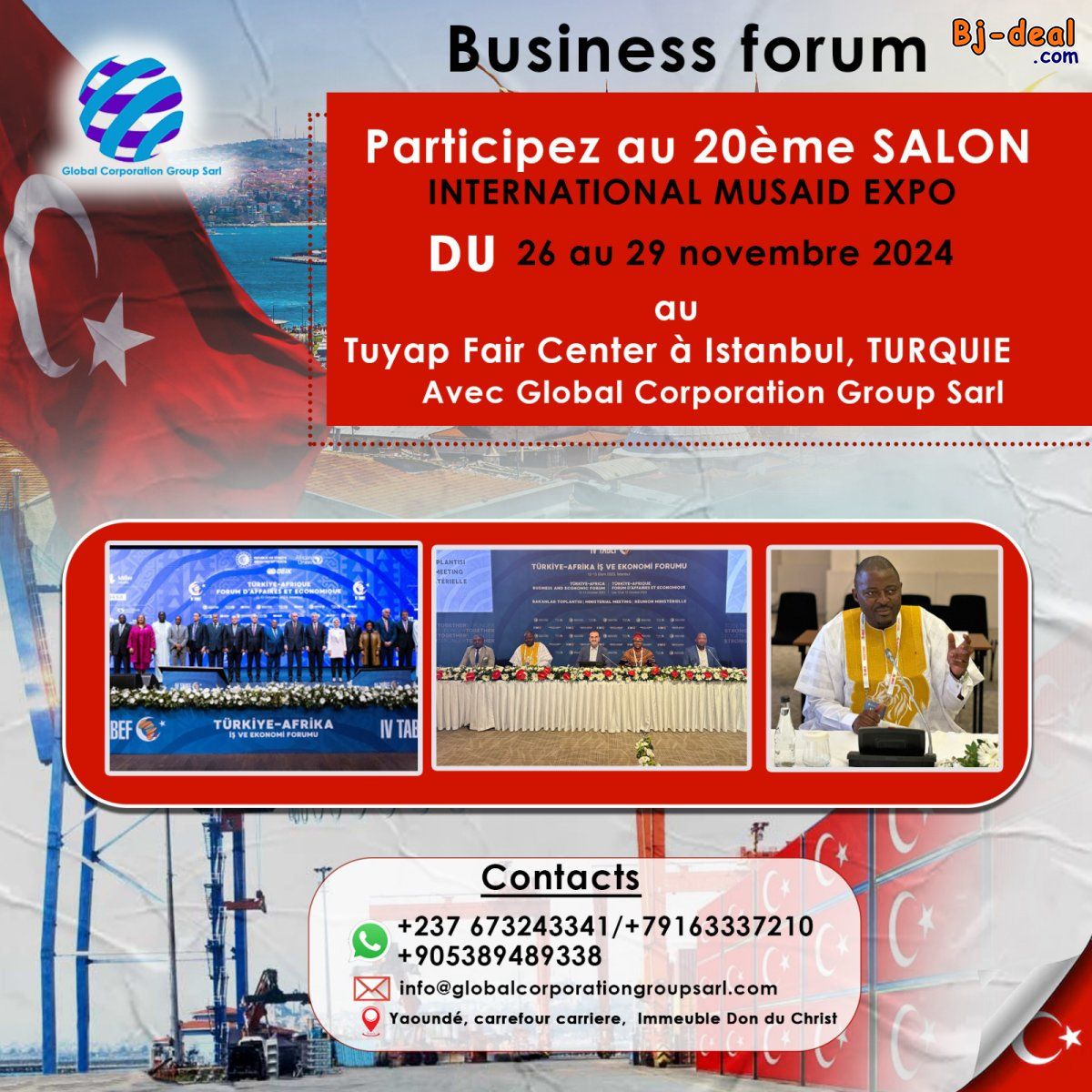 Image principale de OPPORTUNITE D AFFAIRE EN RUSSIE TURQUI ET CANADA