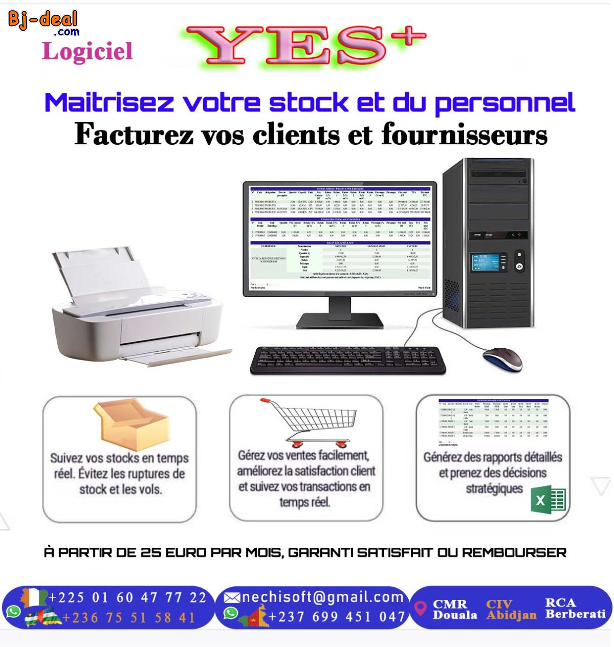 Main image of PROGICIEL, LOGICIEL YES+