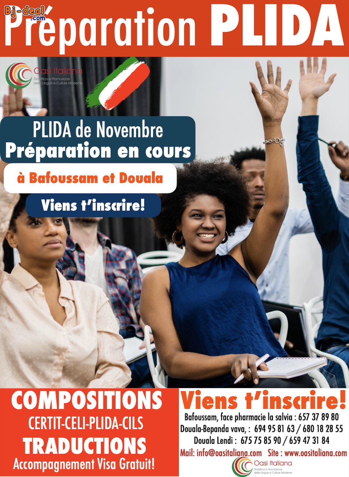 Image principale de PRÉPARATION À L&amp;#039;EXAMEN PLIDA DU 14 NOVEMBRE