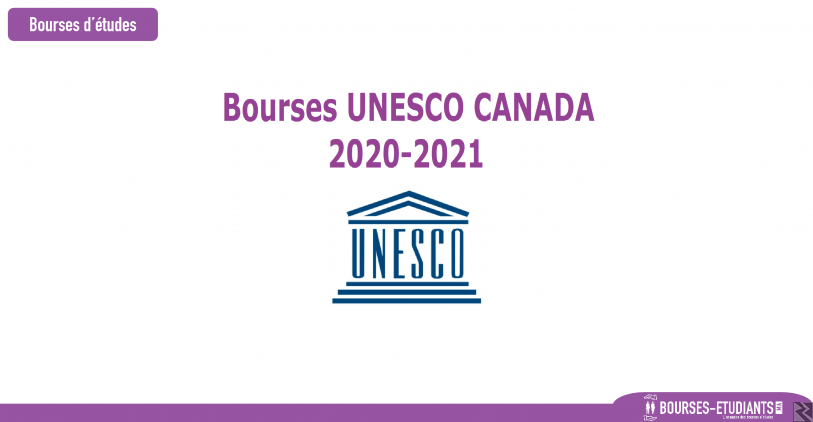 Main image of Programme BOURSES D'ETUDE UNESCO CANADA 2020-2021